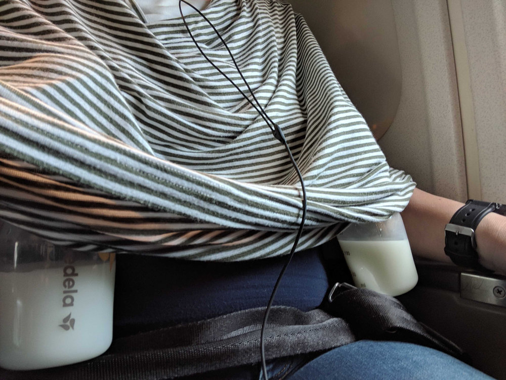 Relax, mama! Dada's got  this - How to travel as a lactating mom for the first time without baby